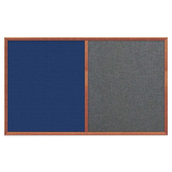 Slim Style Indoor Enclosed Corkboard, 18